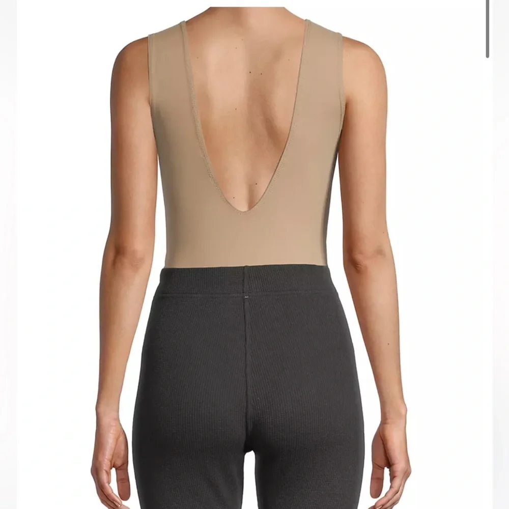 Free People | Keep It Sleek V-neck Sleeveless Bodysuit - Picture 5 of 15